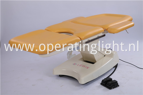 yellow gyn bed